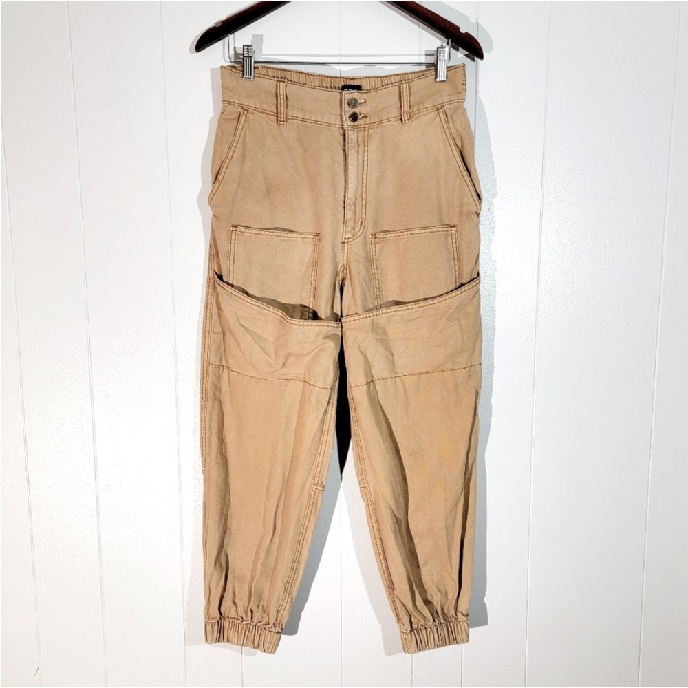 EUC BDG beige baggy skater jogger pants medium - Picture 2 of 4